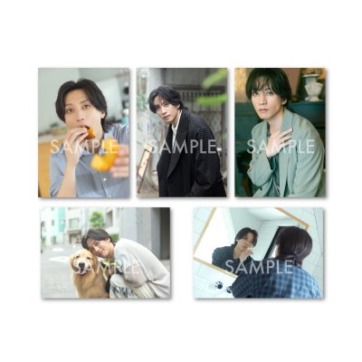 画像2: 山崎晶吾  ブロマイド5点 D  【完全受注商品】