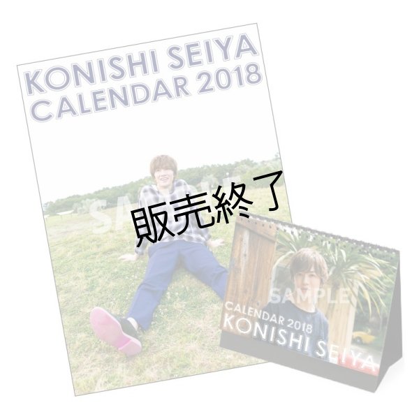 画像1: 小西成弥 2018年度　A3カレンダー＆卓上カレンダー (1)