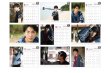 画像5: 田鶴翔吾  2018-2019年A3カレンダー＆卓上カレンダー(4月はじまり） (5)