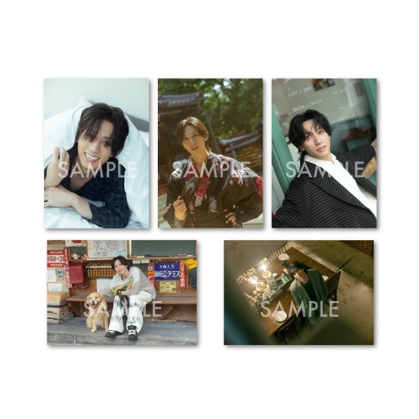 画像2: 山崎晶吾  ブロマイド5点 C  【完全受注商品】 (2)