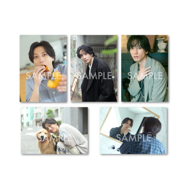 画像2: 山崎晶吾  ブロマイド5点 D  【完全受注商品】 (2)