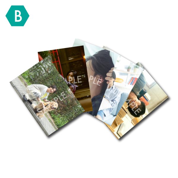 画像1: 山崎晶吾  ブロマイド5点 B  【完全受注商品】 (1)