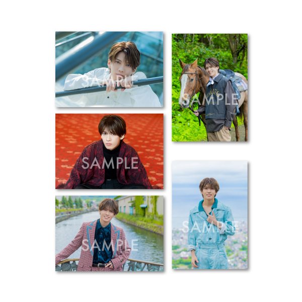 画像2: 田村升吾  ブロマイド5点 A   (2)