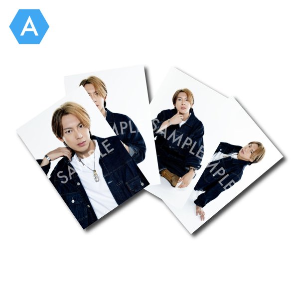 画像1: 北園涼  ブロマイド4点 A  (1)